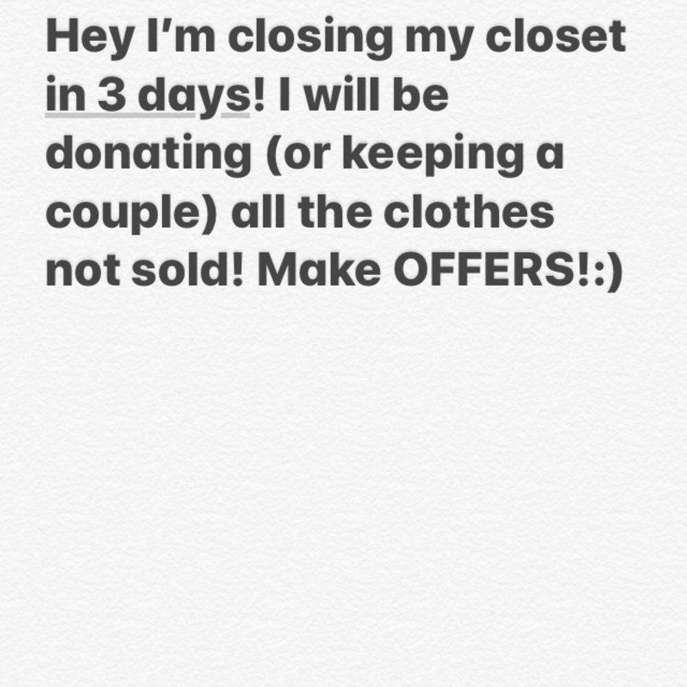 MAKE OFFERS